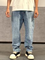 Wideleg Denim Trouser