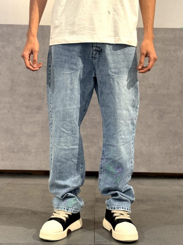 Wideleg Denim Trouser