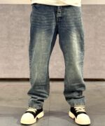 Wideleg Denim Trouser