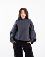 Sweatshirt Dripper Half Girl