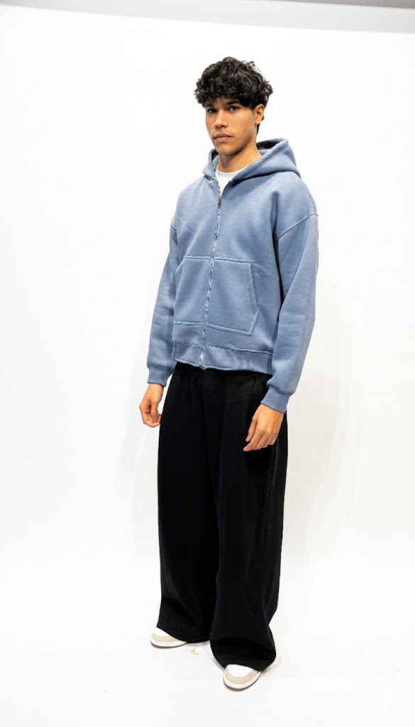 Hoodie Boxy Fit 2ZIP