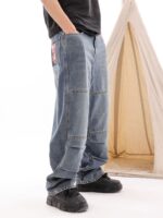 BALLON DENIM WASHED GREEN