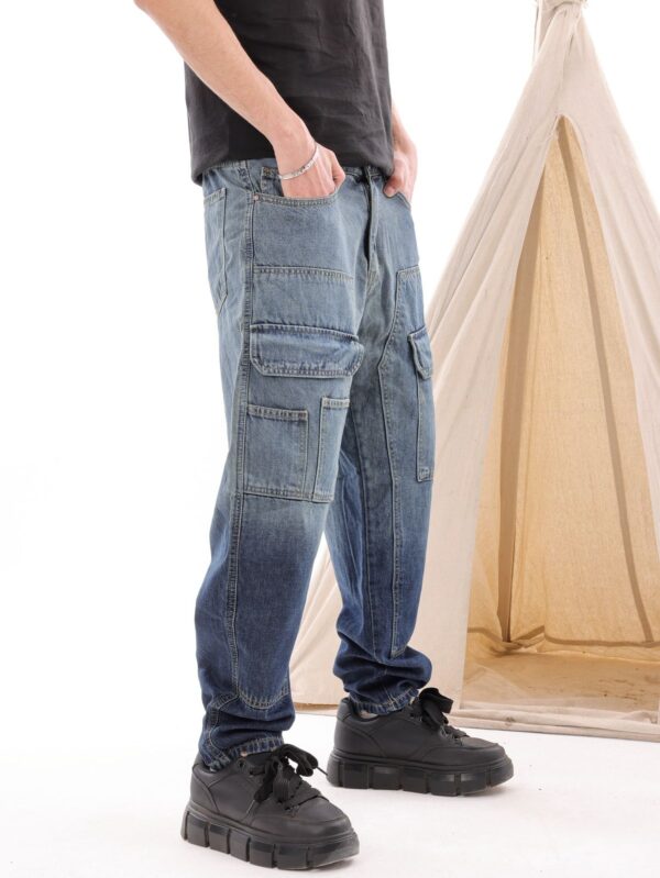 RELAXED DENIM GREEN WASHED