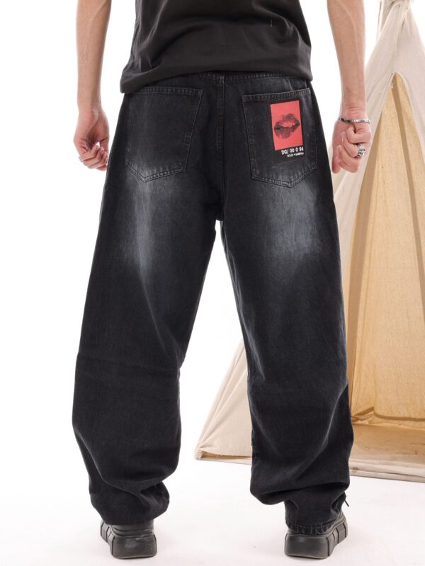 BALLON DENIM IN WASHED BLACK