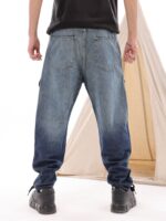 RELAXED DENIM GREEN WASHED