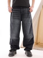 BALLON DENIM IN WASHED BLACK
